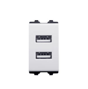 2 x USB charger socket