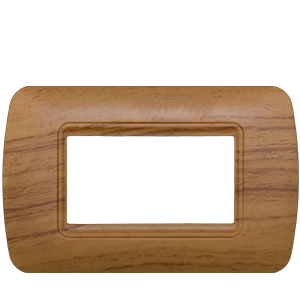 Light Red Wood Switch Cover