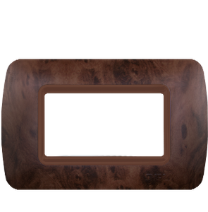 Dark Red Wood Switch Cover